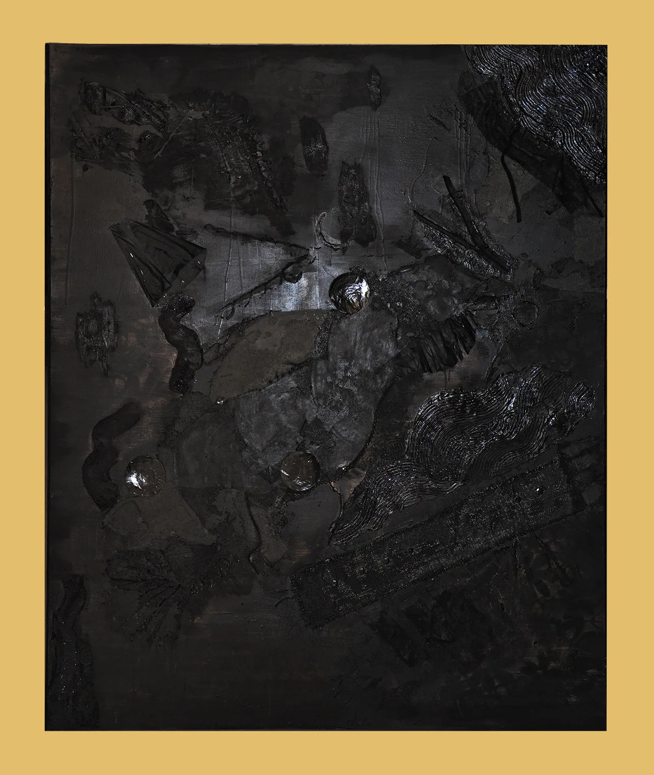 abstract painting abstract art black monochrome painting large painting benie benedicte beguin