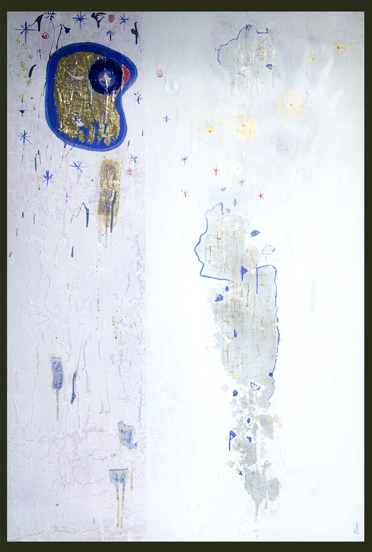 abstract painting abstract art acrylic modern painting white background benie benedicte beguin